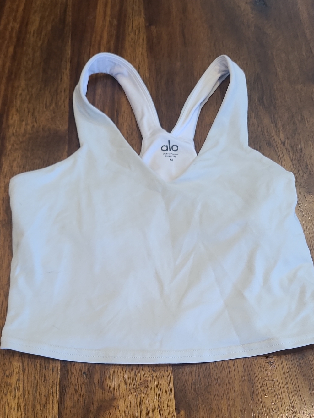 ALO YOGA Airbrush Real Bra Tank Top | M |